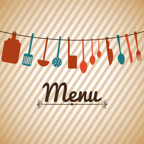 menu restaurant design - Вектор,изображение