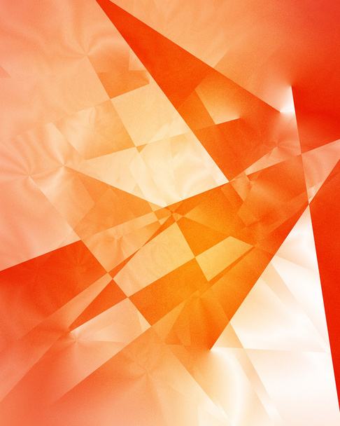 Narancssárga és piros geometriai mintás - Fotó, kép