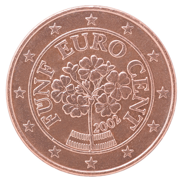 Eurosentin kolikko
  - Valokuva, kuva