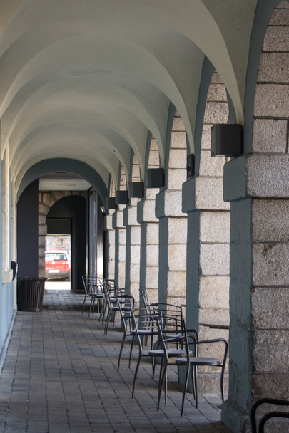 Archway in the Collins Barracks en Dublín, Irlanda, 2015
 - Foto, Imagen