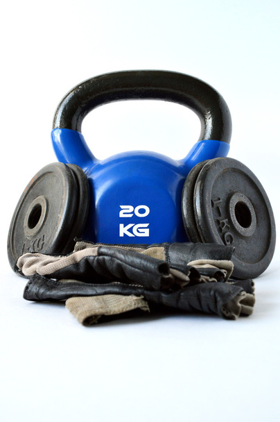 Hulpmiddelen voor bodybuilding en fitness - Foto, afbeelding