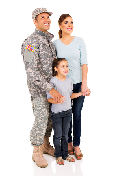 military family together - Foto, imagen