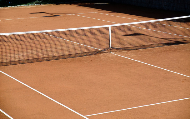 detail tenisového kurtu v Itálii - Fotografie, Obrázek