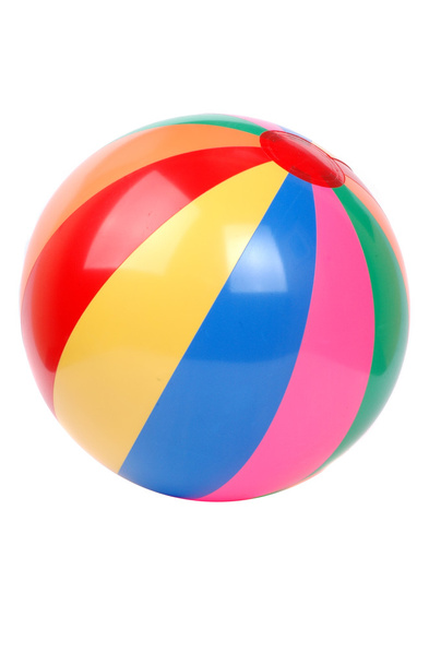Colorida bola plactic i
 - Foto, imagen