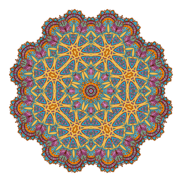 Circular patterns and ornaments oriental - Vector, Image
