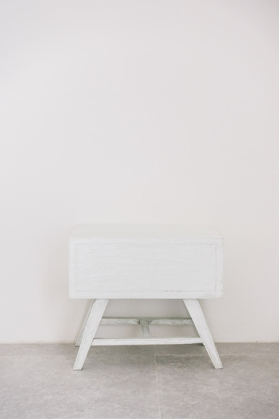 Empty white table - Zdjęcie, obraz