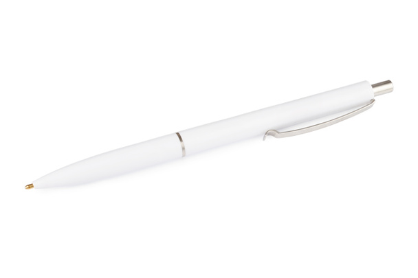 fehér alapon izolált injekciós toll - Fotó, kép