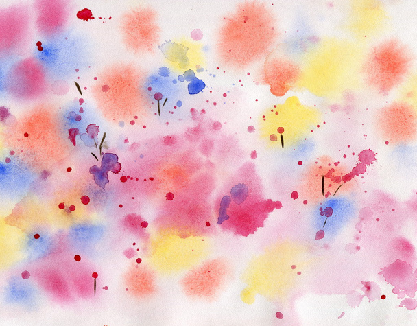 pink watercolor background - Photo, Image