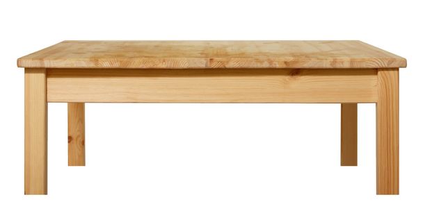 ξύλινο τραπεζάκι σαλονιού - Διάνυσμα, εικόνα