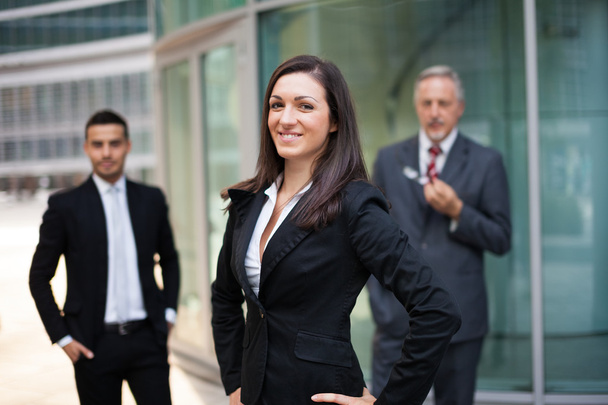 business people outdoor - Photo, image