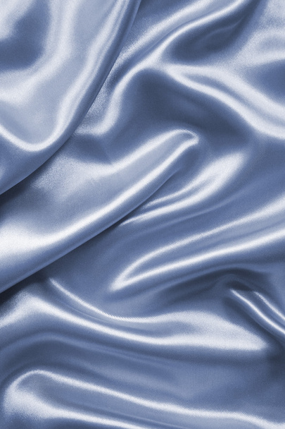 Smooth elegant grey silk or satin as background   - Φωτογραφία, εικόνα