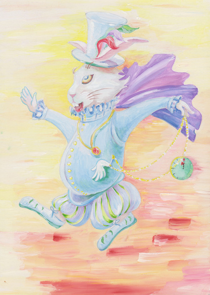 das Kaninchen ist aus einem Märchen - Foto, Bild