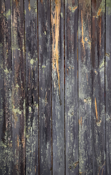 Parede de madeira velha
 - Vetor, Imagem