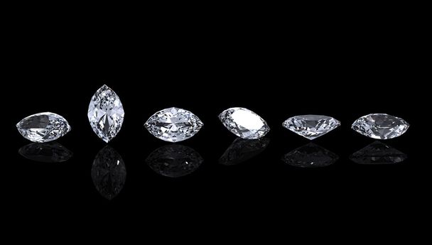 Diamantes Fondo piedras preciosas
. - Foto, Imagen