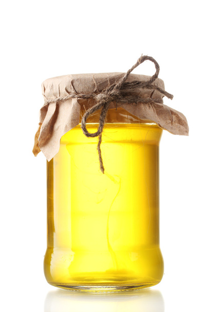 Honey isolated on white - Foto, afbeelding