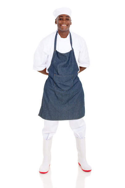 african american butcher - Foto, Imagem