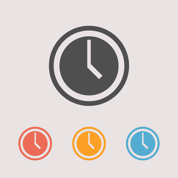 clock icons illustration - Vector, Image