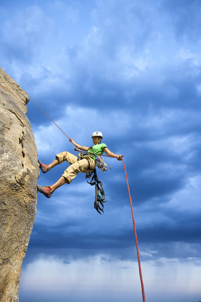 Climber on the edge. - Fotografie, Obrázek