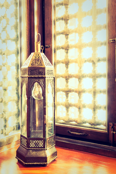 Lantern in morocco style - Photo, Image
