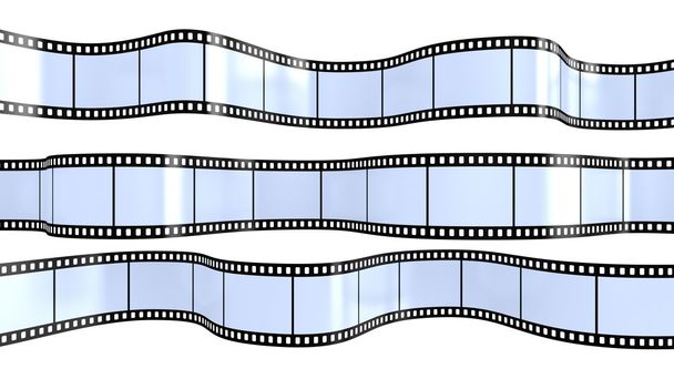 Filmstrip  isolated on white - Photo, Image