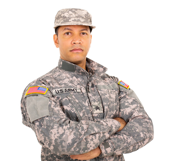 handsome US army soldier - Foto, Imagem