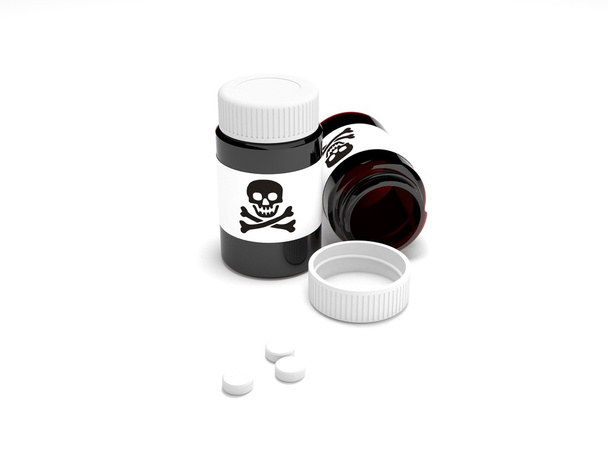 Dangerous pills - Photo, Image