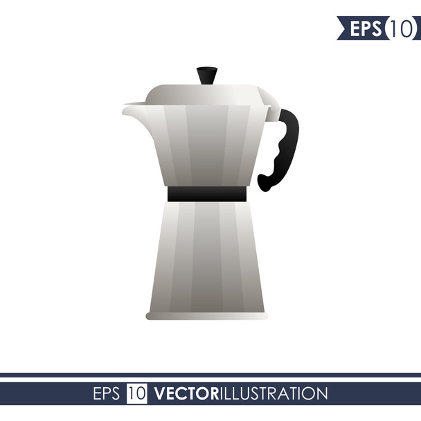 Coffee shop design - Vector, Imagen