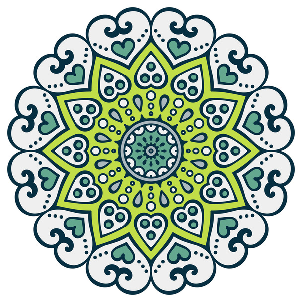 Vector indian Mandala - Vector, imagen