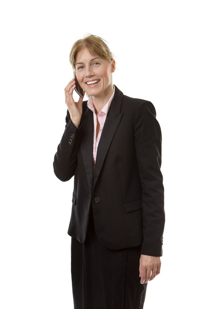 Business woman on phone - Foto, Bild