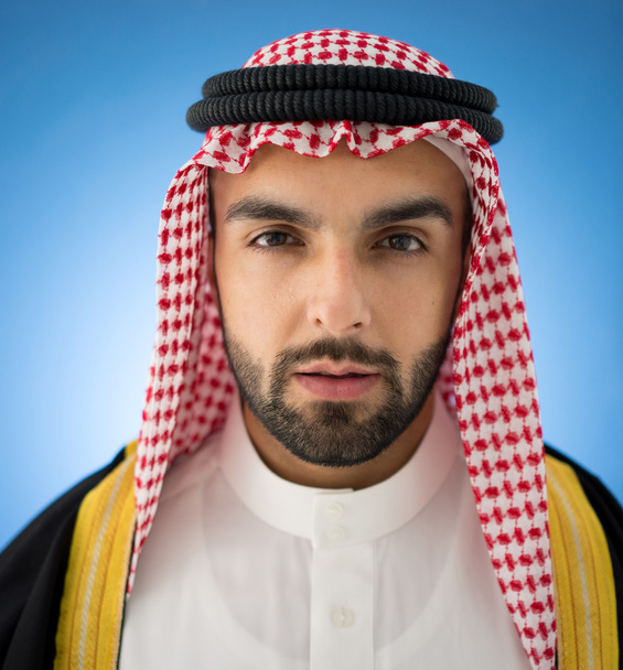 Arabic young businessman posing - Photo, image