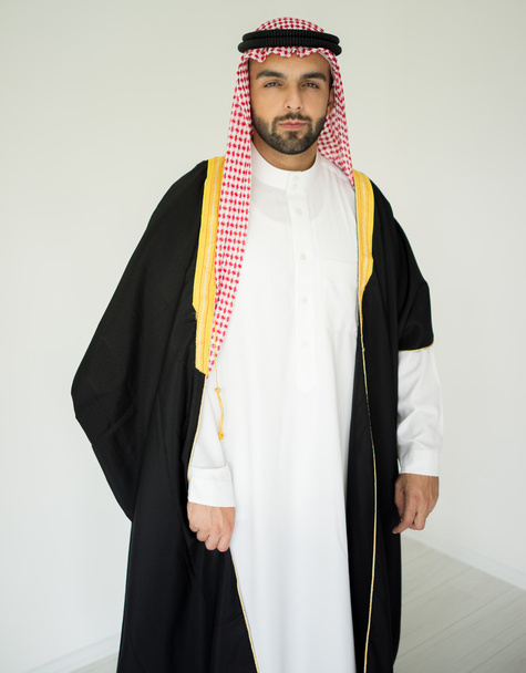 Arabic young sheikh posing - Foto, Imagem