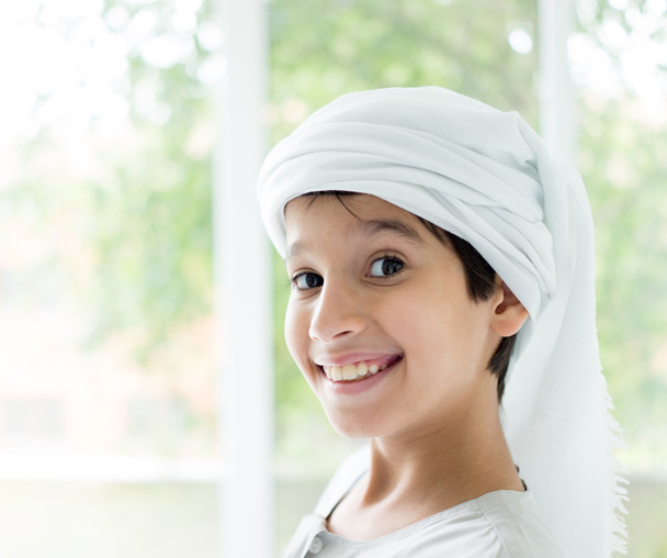 Arabic little boy posing - Photo, image