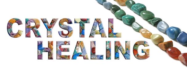 Crystal Healing afiş - Fotoğraf, Görsel