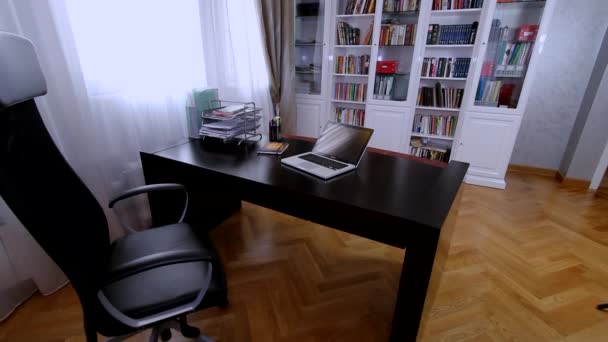 Luxury Apartment Interior. Work room. - Footage, Video