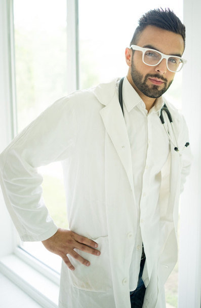Handsome young doctor - Fotoğraf, Görsel