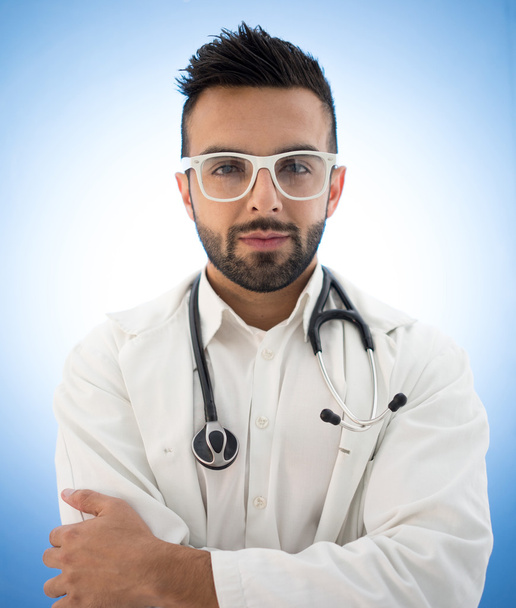 Portrait of attractive doctor - Φωτογραφία, εικόνα
