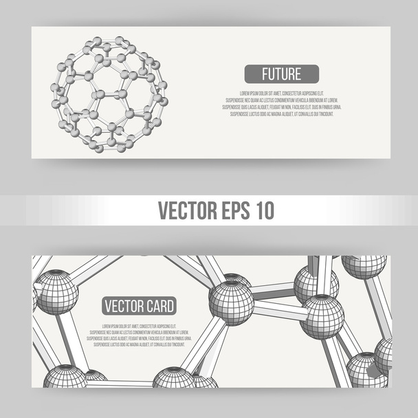 Abstract Creative concept vector background of geometric shapes. Polygonal design style letterhead and brochure for business. Vector Illustration eps 10 for your design. - Vektor, obrázek