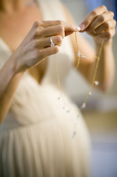 jóias da noiva
 - Foto, Imagem