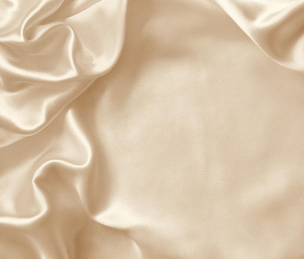 Smooth elegant golden silk as wedding background. In Sepia toned - Foto, imagen