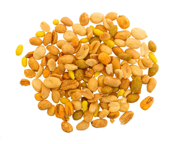 Fresh mixed salted nuts, peanut mix - Photo, Image