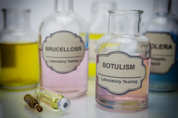 Botulizm laboratuvar, sağlık kavramını örneği - Fotoğraf, Görsel