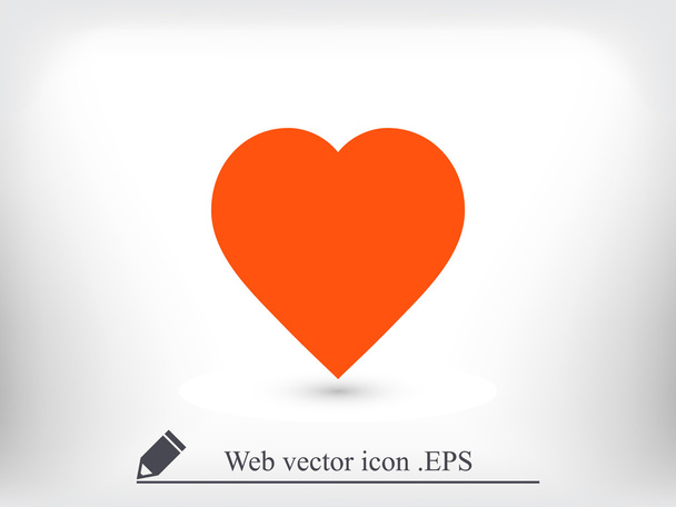 Icono de botón de corazón
 - Vector, imagen