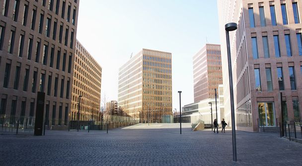 náměstí a budovy města spravedlnosti - Fotografie, Obrázek