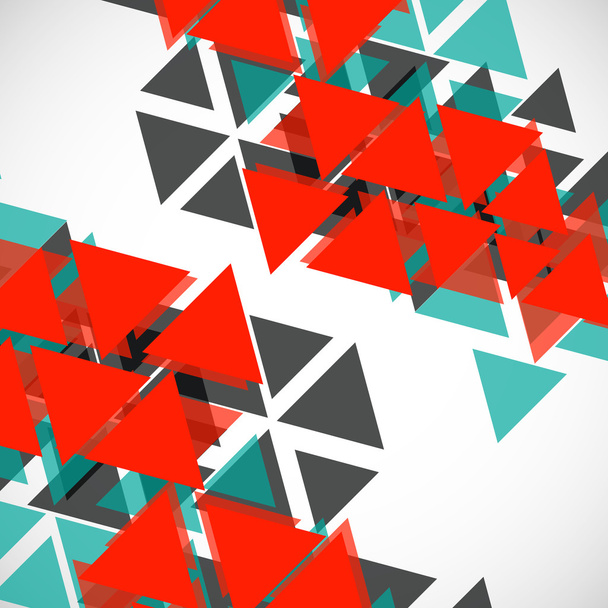 Abstract geometric background with triangles - Vector, Image