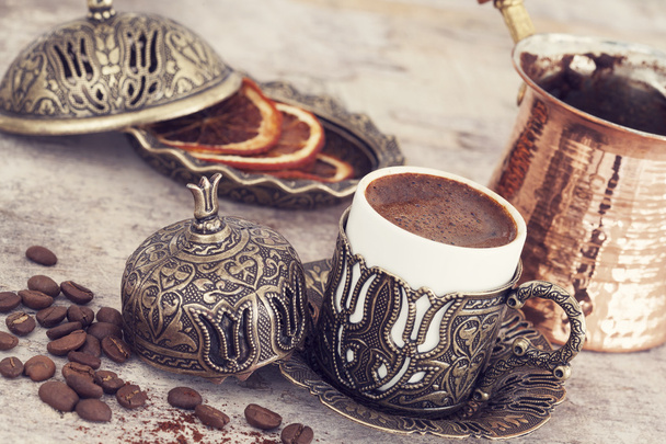 A cup of turkish coffee - Фото, зображення