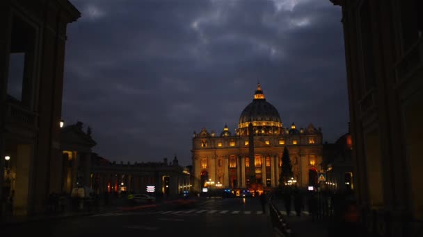 Papal Basilica of St. Peter in Vatican City - Footage, Video