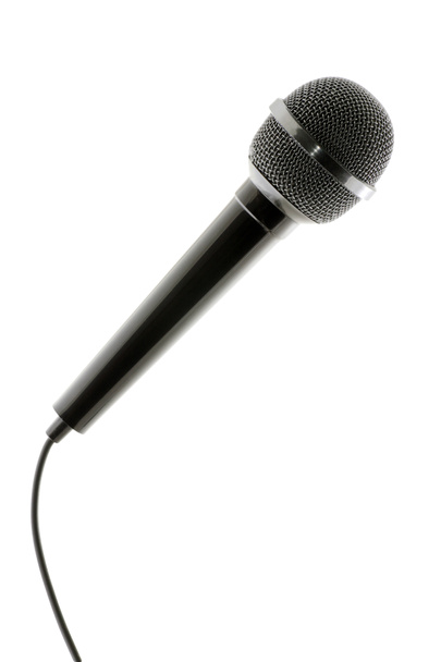 dynamic microphone, clipping path - Photo, Image