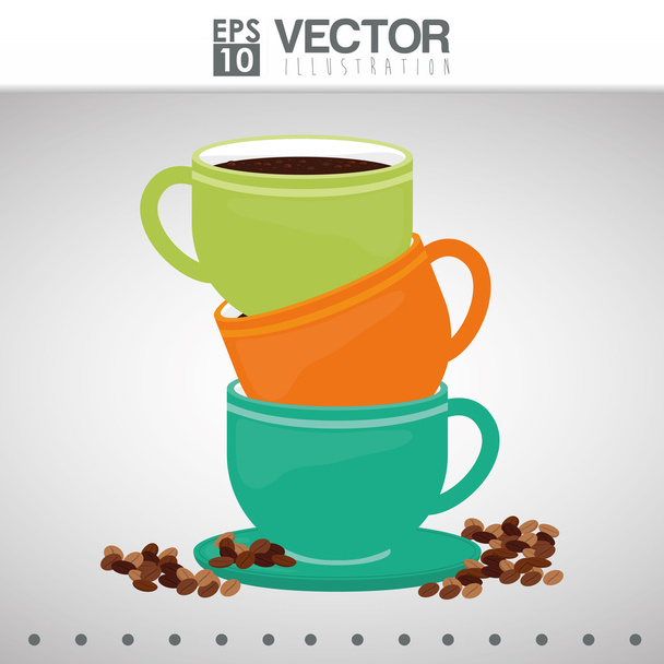 Coffee  icon design - Vector, Image