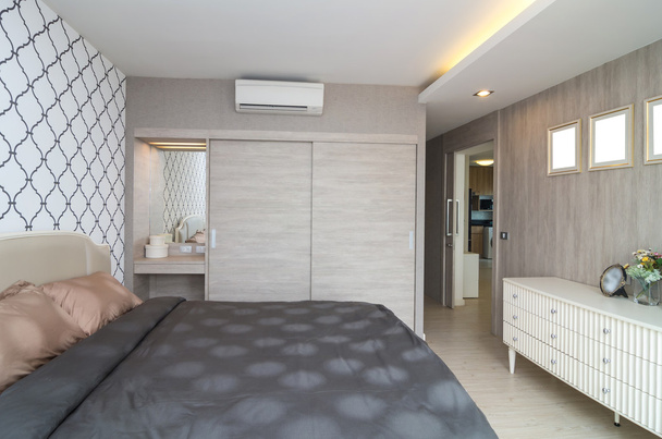 Luxury Δωμάτιο εσωτερικό κρεβάτι - Φωτογραφία, εικόνα