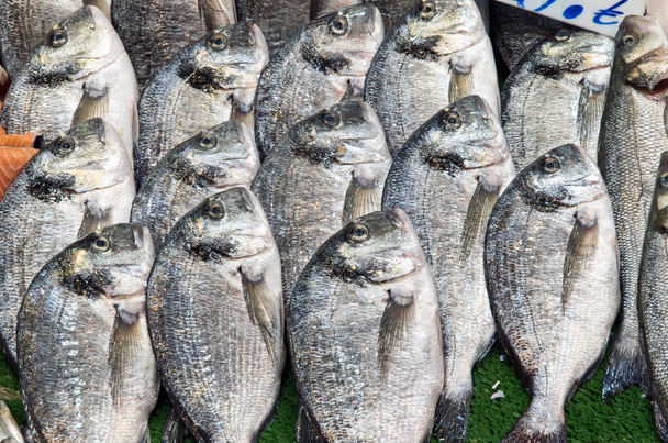 Fresh bream for sale at a market - Photo, Image